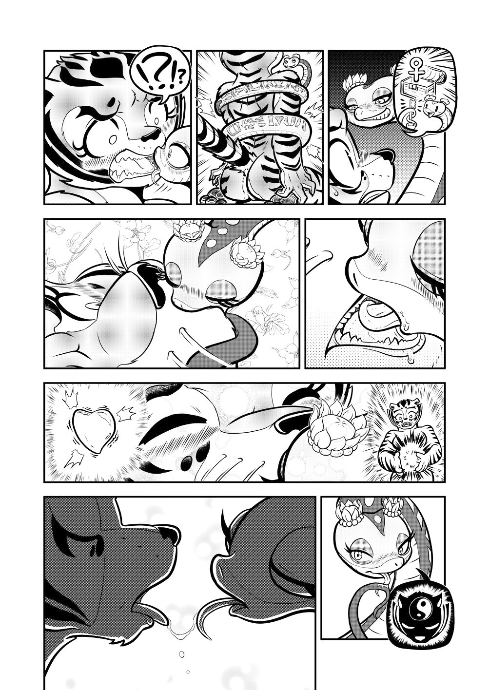 The Tiger Lilies in Bloom | Цветение Тигровой Лилии page 6 full
