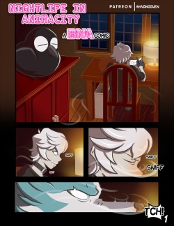 Nightlife In Anima City -