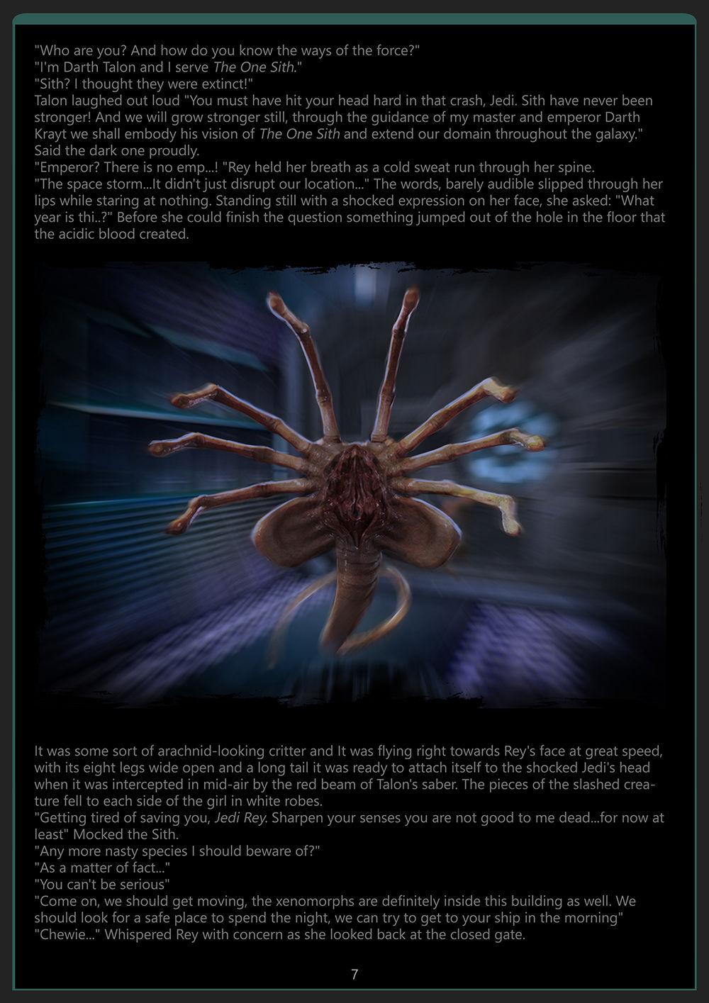 Star Wars Tales: Dark Times page 8 full