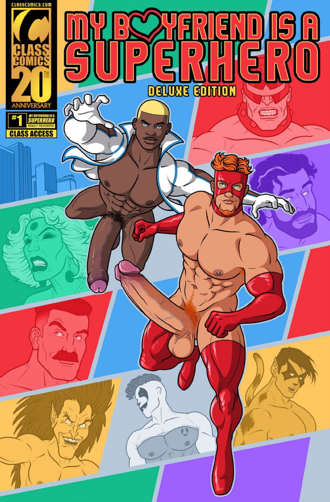 Class Comics My Boyfriend is a Superhero page 1 full