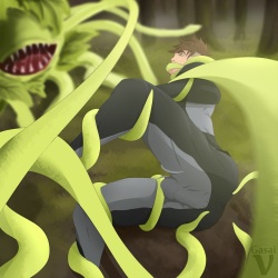 Beware of pervy plants while jogging