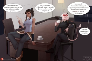 [Horny-Oni] Contract with Korra cover