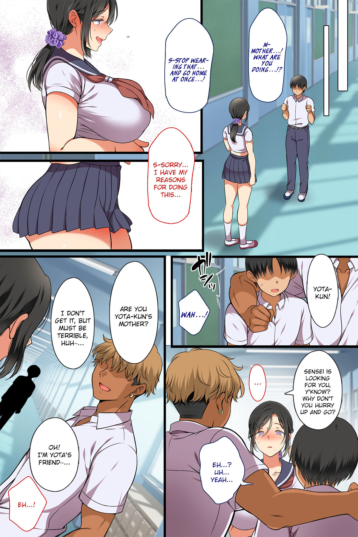 Hitozuma ga Classmate ni!? | A MILF Became a Classmate! - Page 11 - Comic Porn  XXX