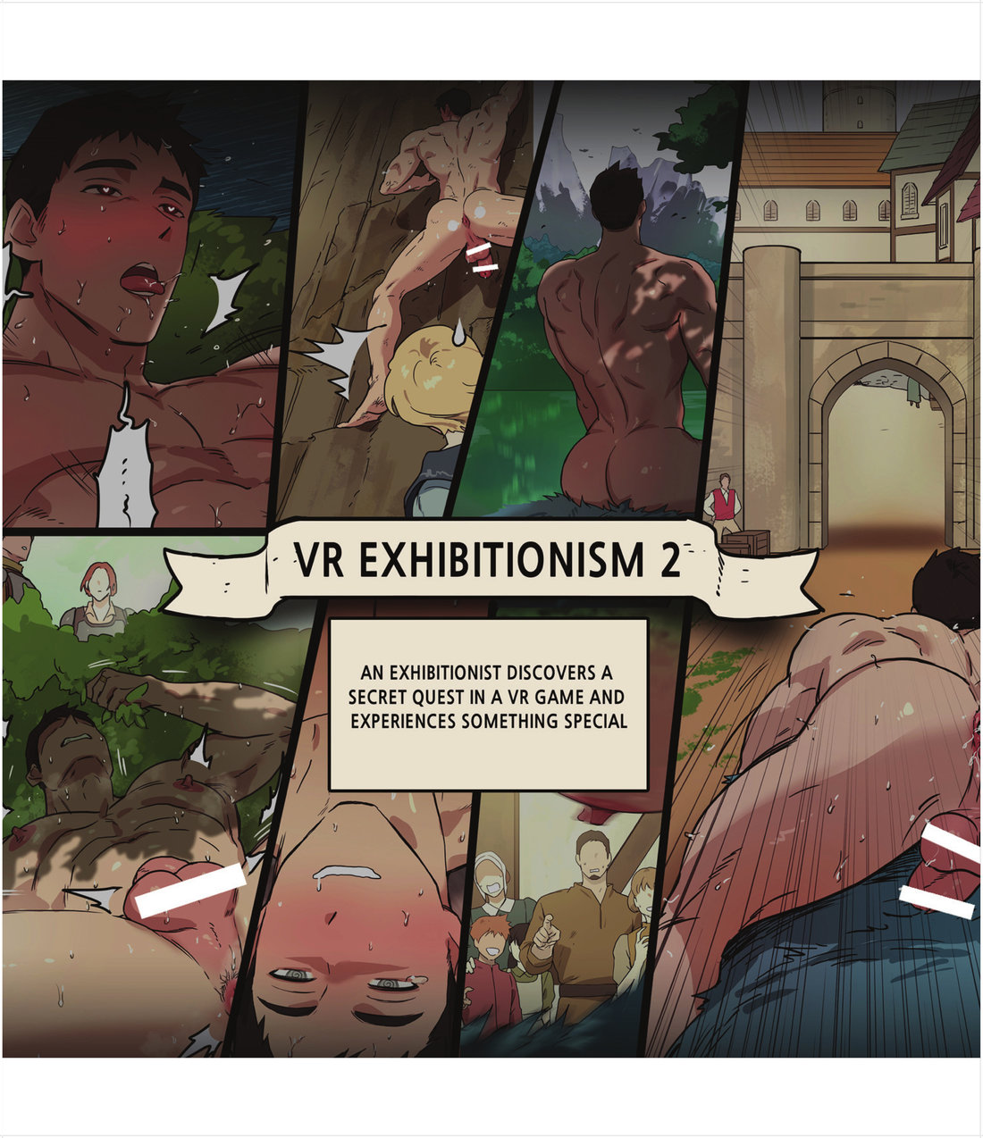 Kasou Genjitsu de no Roshutsu Taiken 2 | VR Exhibitionism 2 page 1 full