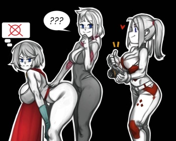 [various] Harley Quinn (DC Comics) (commissions by jackwhite) cover