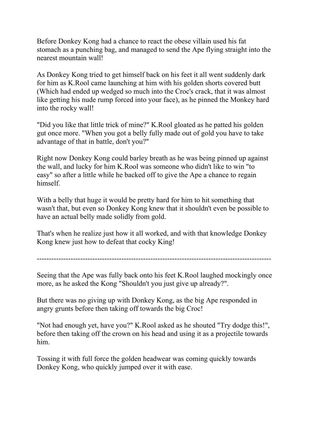 Kong VS K.Rool on the beach! page 6 full