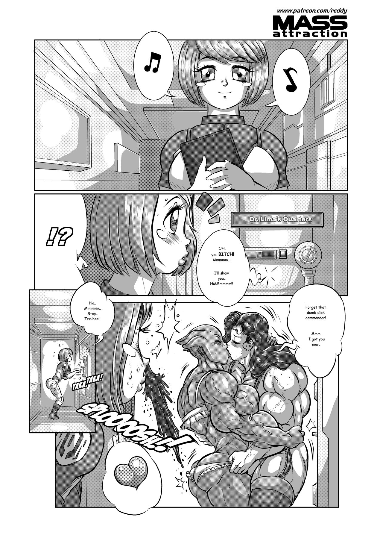 X-Mas 2016 Comic page 1 full