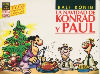 Ralf König - La Navidad de Konrad y Paul (spanish) cover