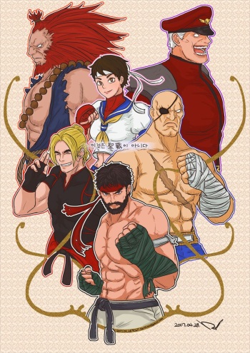 Artist archive: Hershuar (Street Fighter) cover