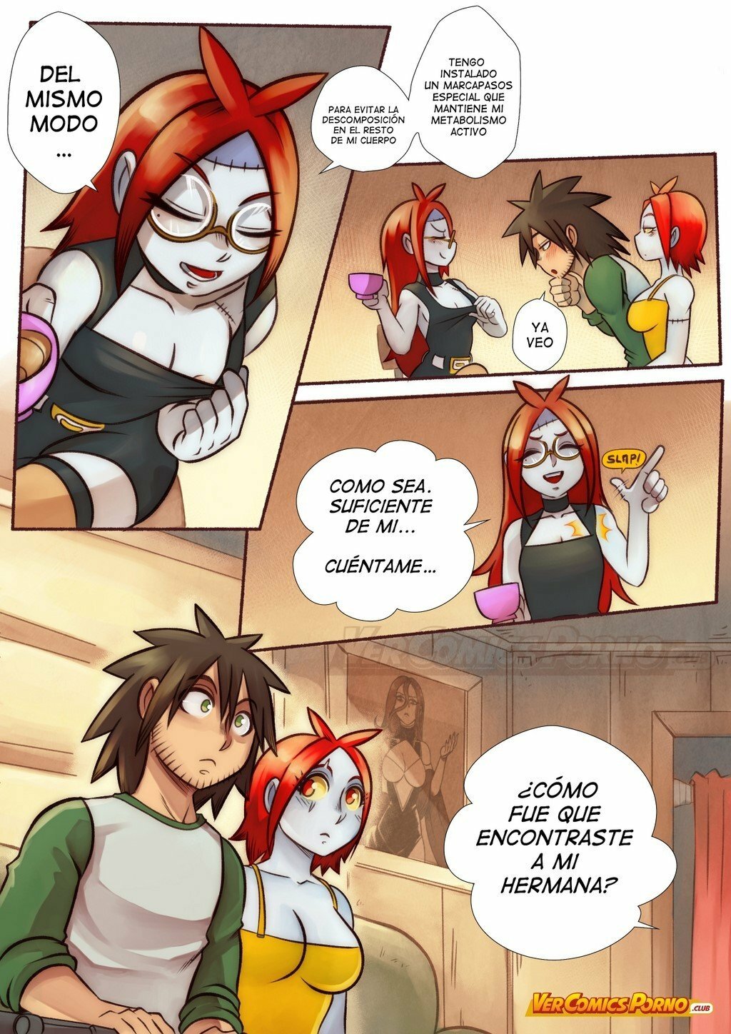 Cherry Road 5 - Charlando con un Zombie page 8 full