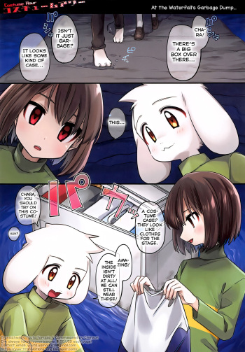 (Kimi no Sentaku. 4) [PORYGON137 (Hidari Pory5n)] Costume Hour (Undertale) [English] [Yuuta's Blog] cover