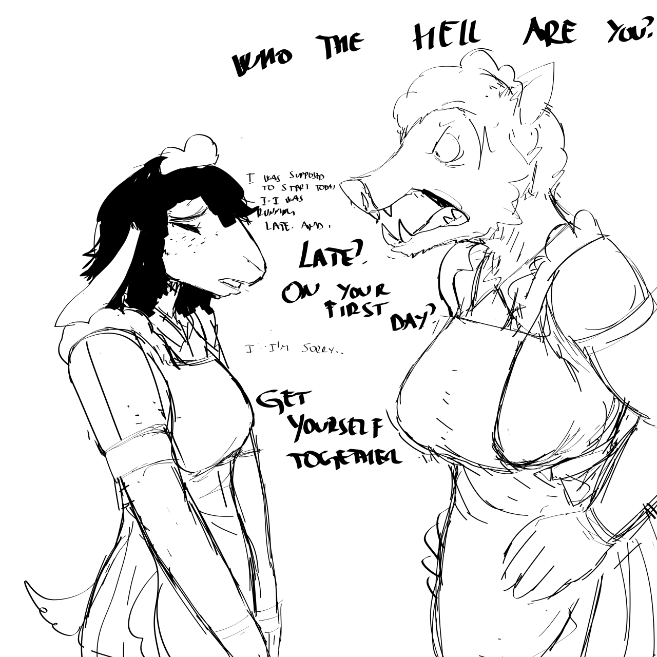 Boss Lamb - A clumsy maid page 3 full