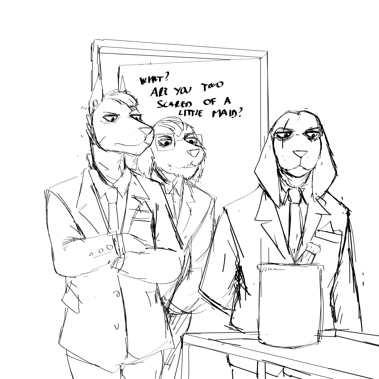 Boss Lamb - A clumsy maid page 9 full