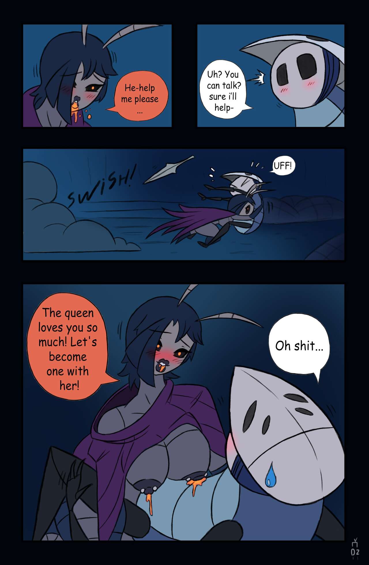 Horny Knight page 8 full