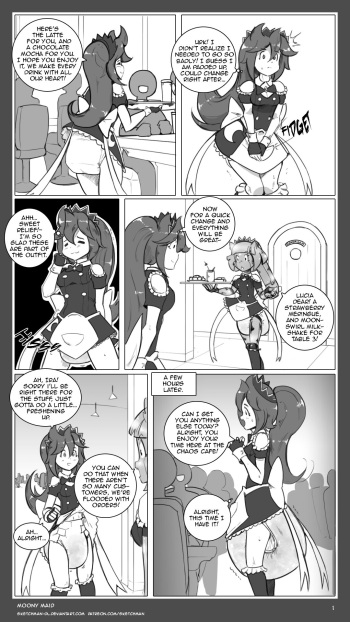 [Sketch Man] Commission: Moony maid [English] cover