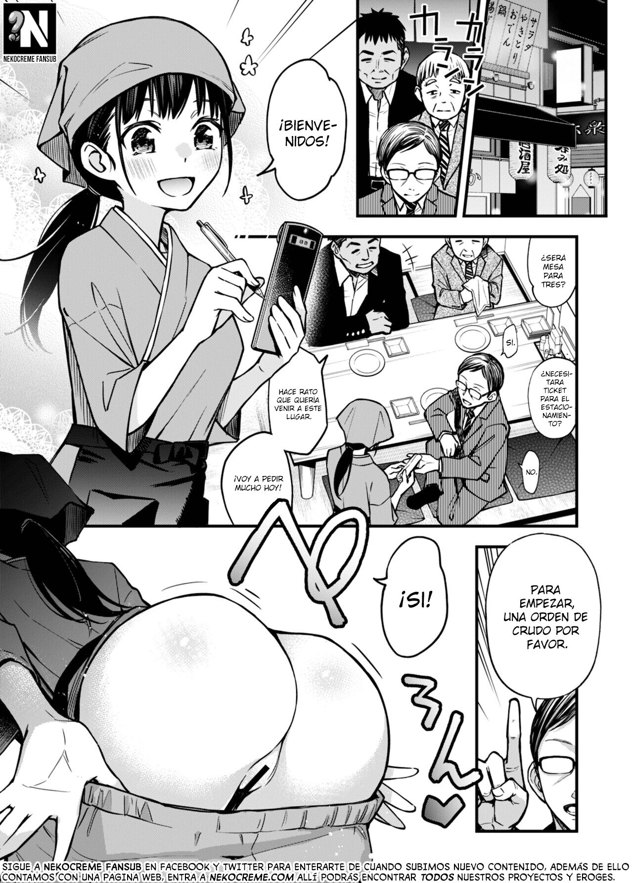 "Toriaezu Nama de!" | "¡Por Ahora, Déme una Orden de Crudo!" page 1 full