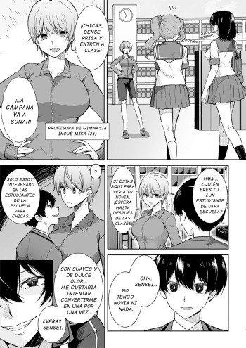 [Marialite (Touchuu Kasou)] Joshikousei Sennyuu Repo ~Hanzaisha ga Onnanoko ni Hyoui shite mita~ [Spanish] [Haise] cover