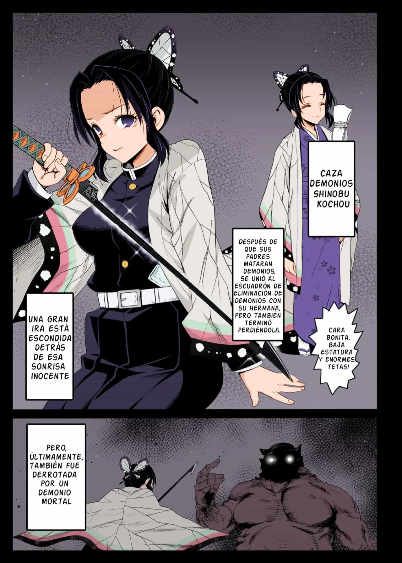 Kochou Shinobu Kan ~Neteiru Aida ni Ossan Oni ni Okasareru~ - RAPE OF DEMON SLAYER 2 page 3 full