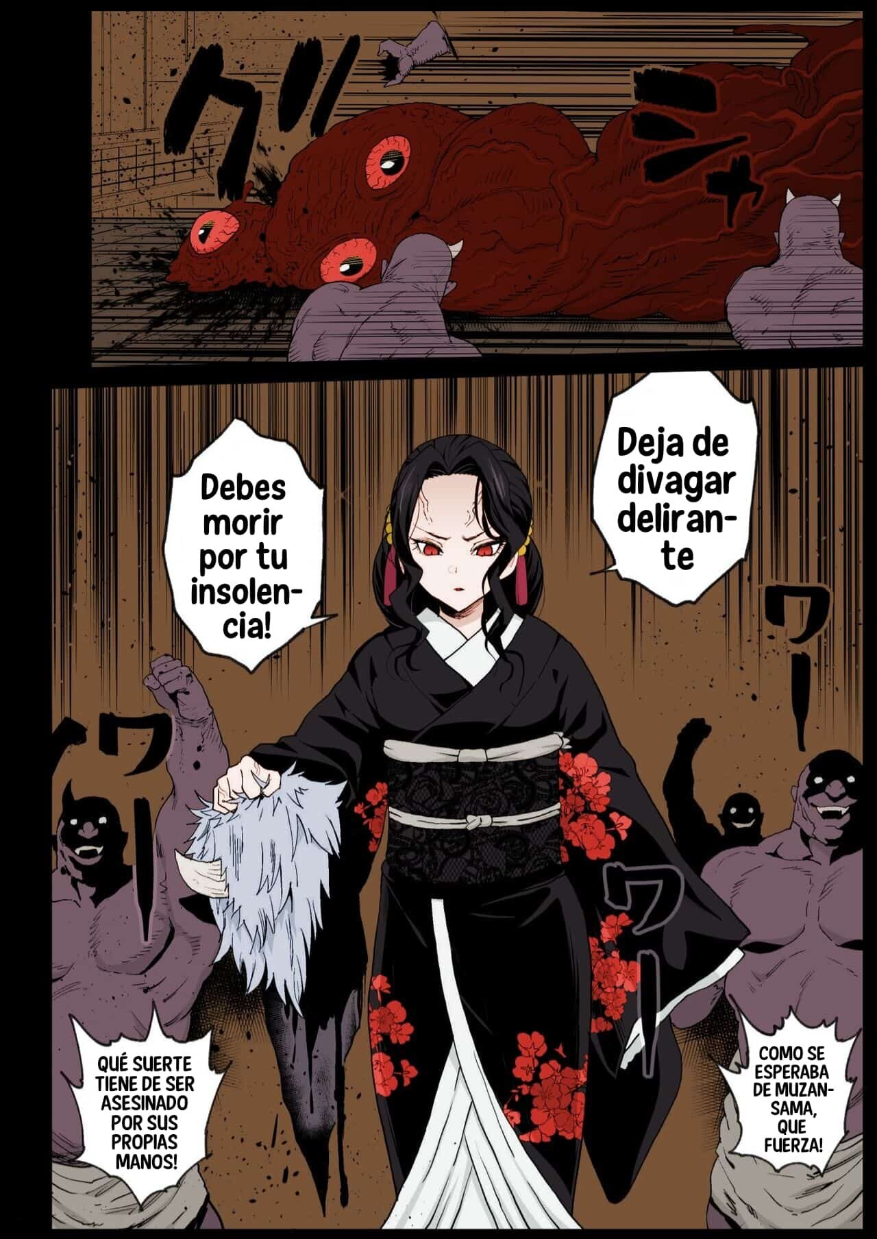 Mesu Ochi Jou Muzan-sama - RAPE OF DEMON SLAYER 4 | Making a Mess of Lady Muzan-sama - RAPE OF DEMON SLAYER 4 page 6 full