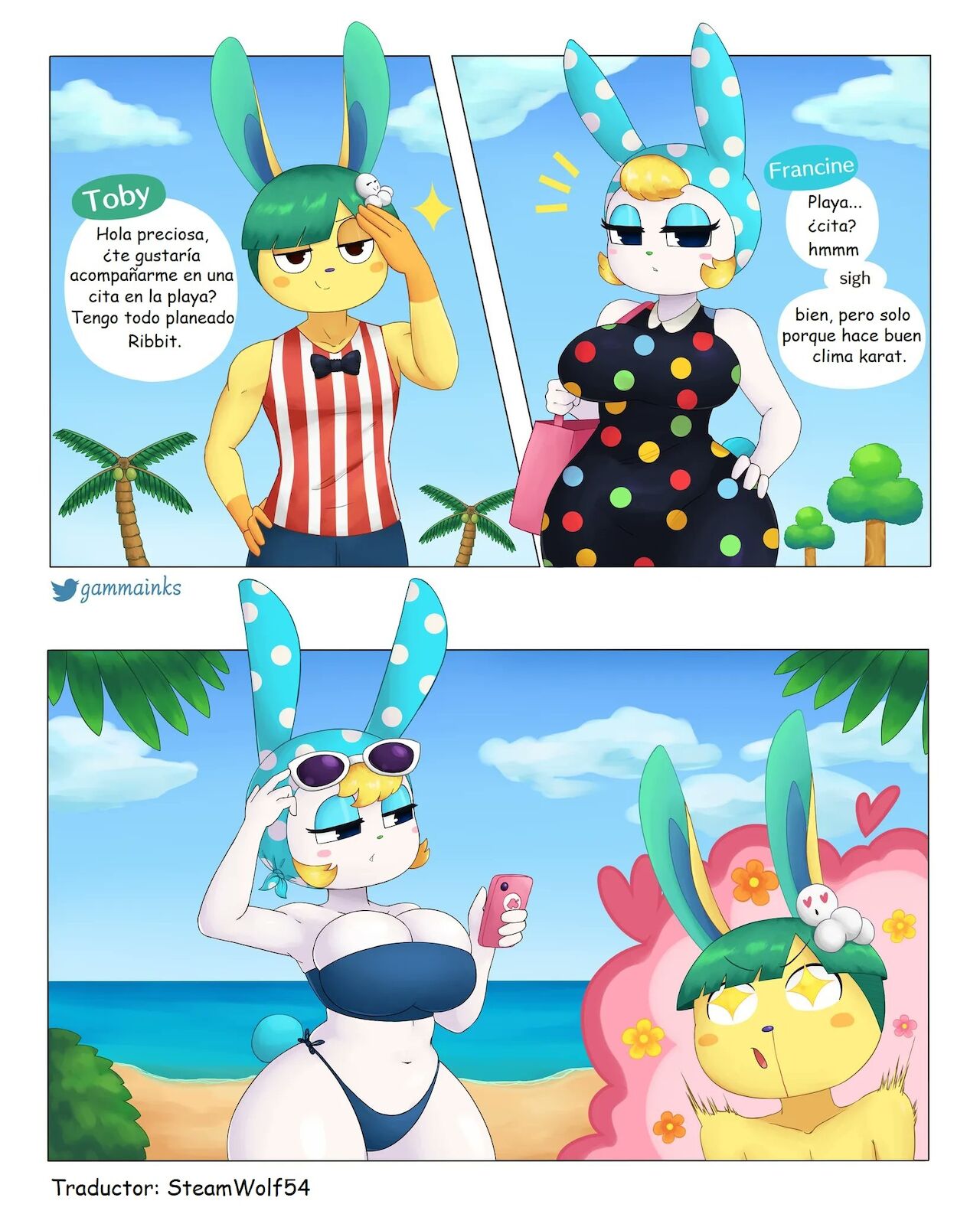 Francine and Toby page 1 full
