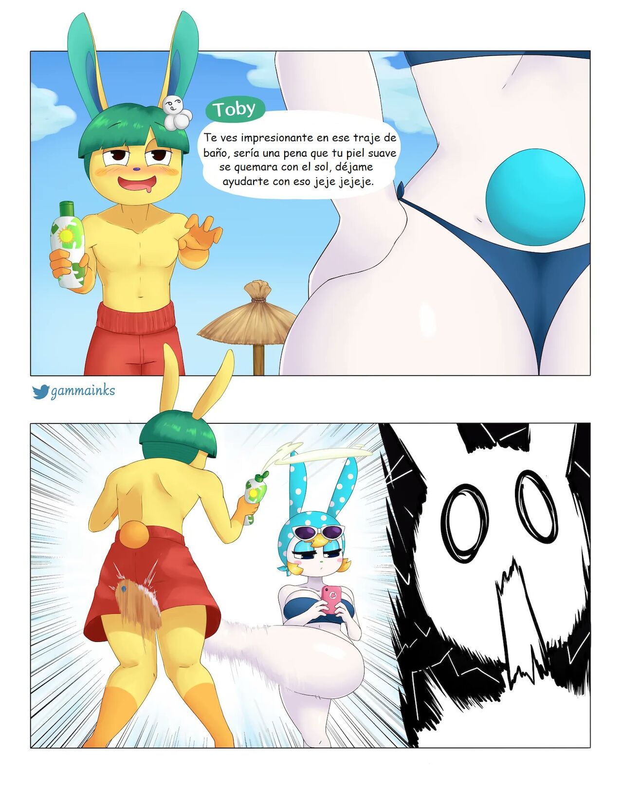 Francine and Toby page 2 full