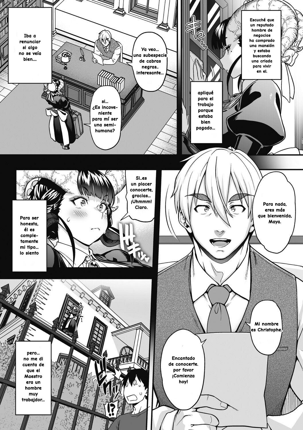 Koisuru Kuroyagi Love Shaving Black Goat page 4 full