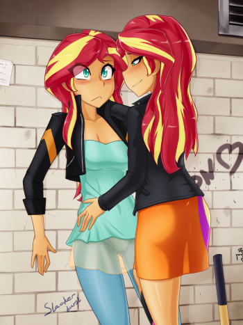 (Slackerburst) SunsetXShimmer cover