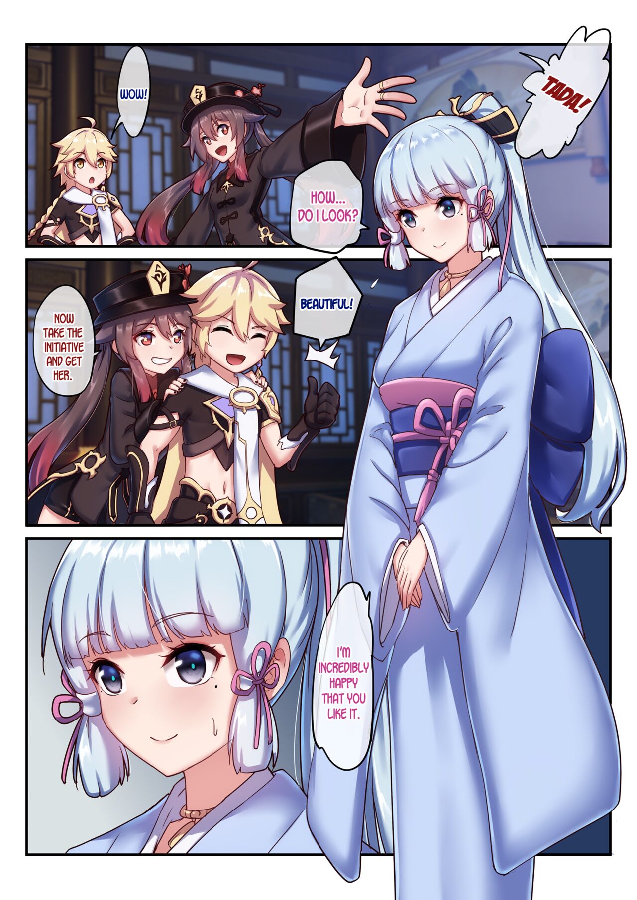 The Traveler's Wives Hu tao & Kamisato Ayaka page 2 full