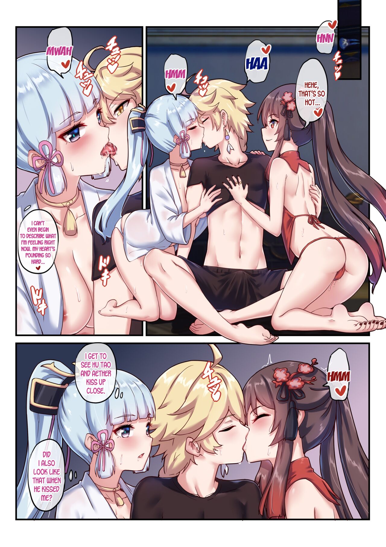 The Traveler's Wives Hu tao & Kamisato Ayaka page 5 full