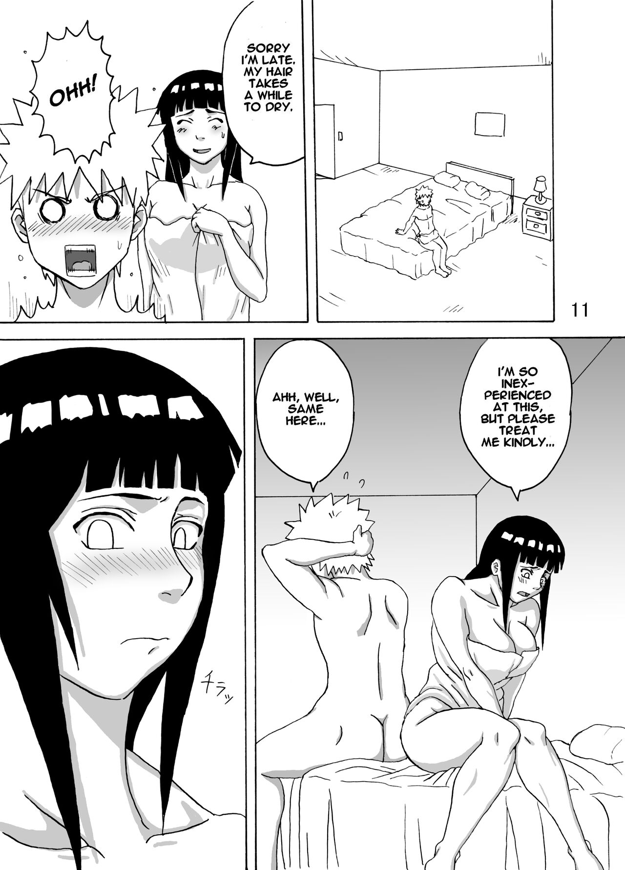 Hinata Ganbaru! | Hinata Fight! page 12 full