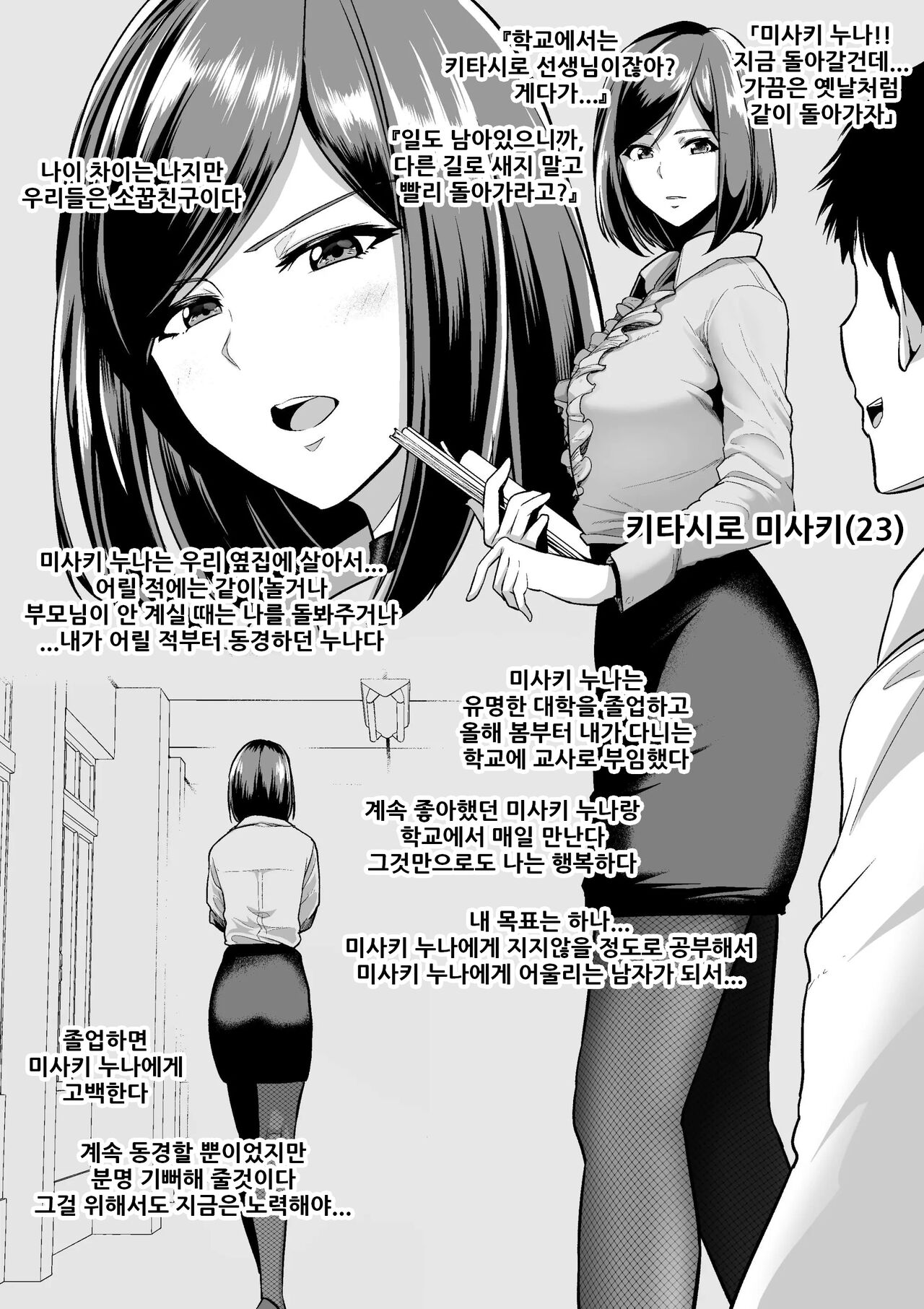 Osananajimi No Shinjin Kyoushi No Onee-San Ga Yankee Danshi Ni Choukyou Saretsukushite Ita | 소꿉친구인 신인교사 누나가 양아치 남자에게 조교당하고 있었다 page 1 full