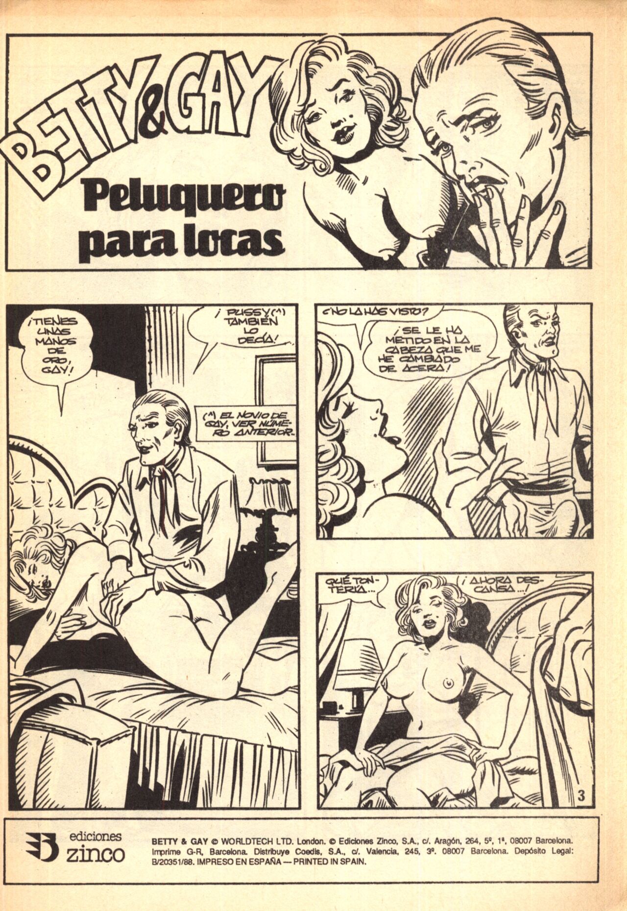 Betty & Gay 4 Peluquero para locas page 3 full