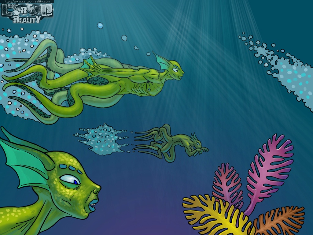 Cartoon Reality - Voyage to the bottom of the Sea page 4 full