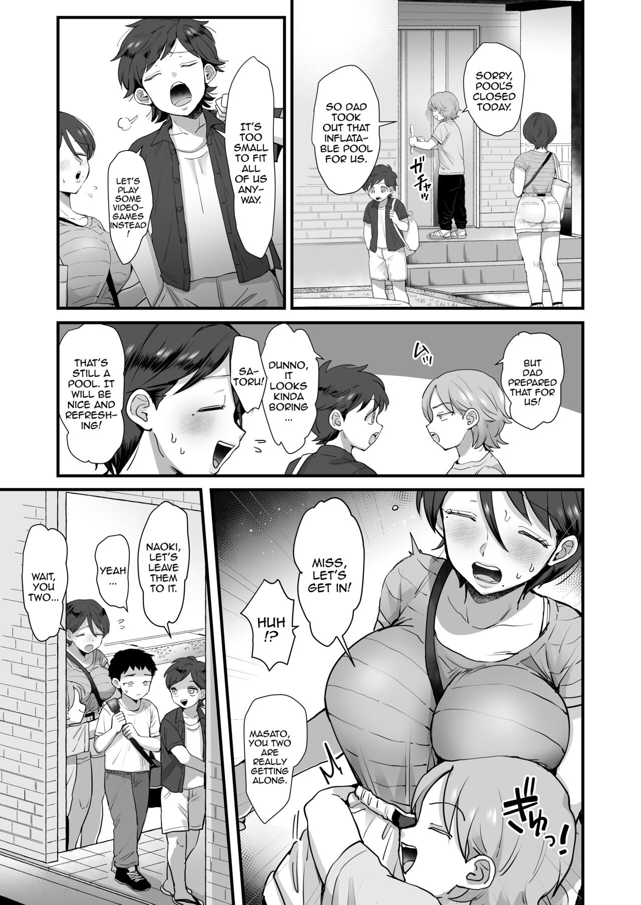 Zoku Hosome Ottori Kyonyuu Mama. | A Narrow-Eyed Gentle Big-Breasted Mama Part 2 page 8 full