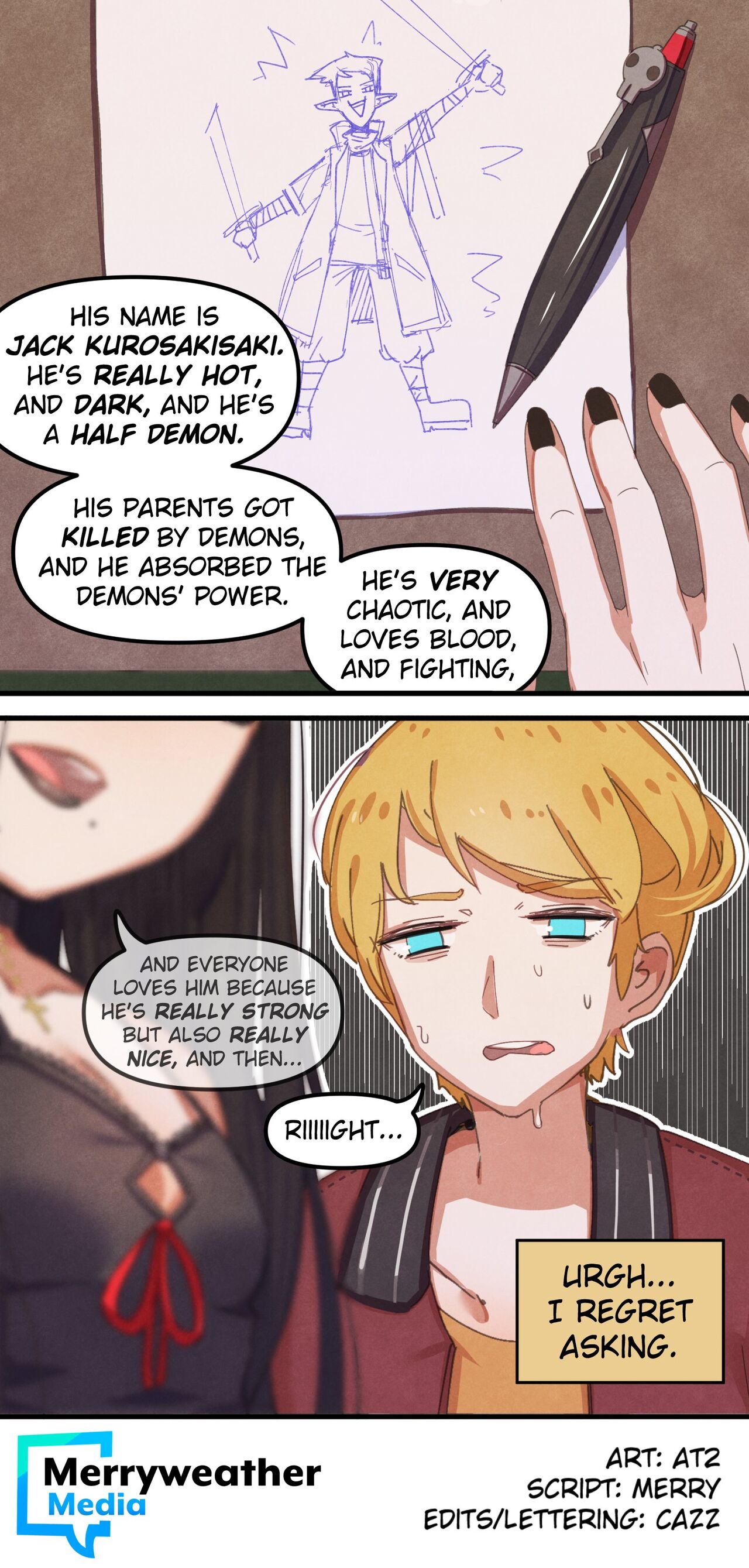 Ghot Girl & Jock page 4 full