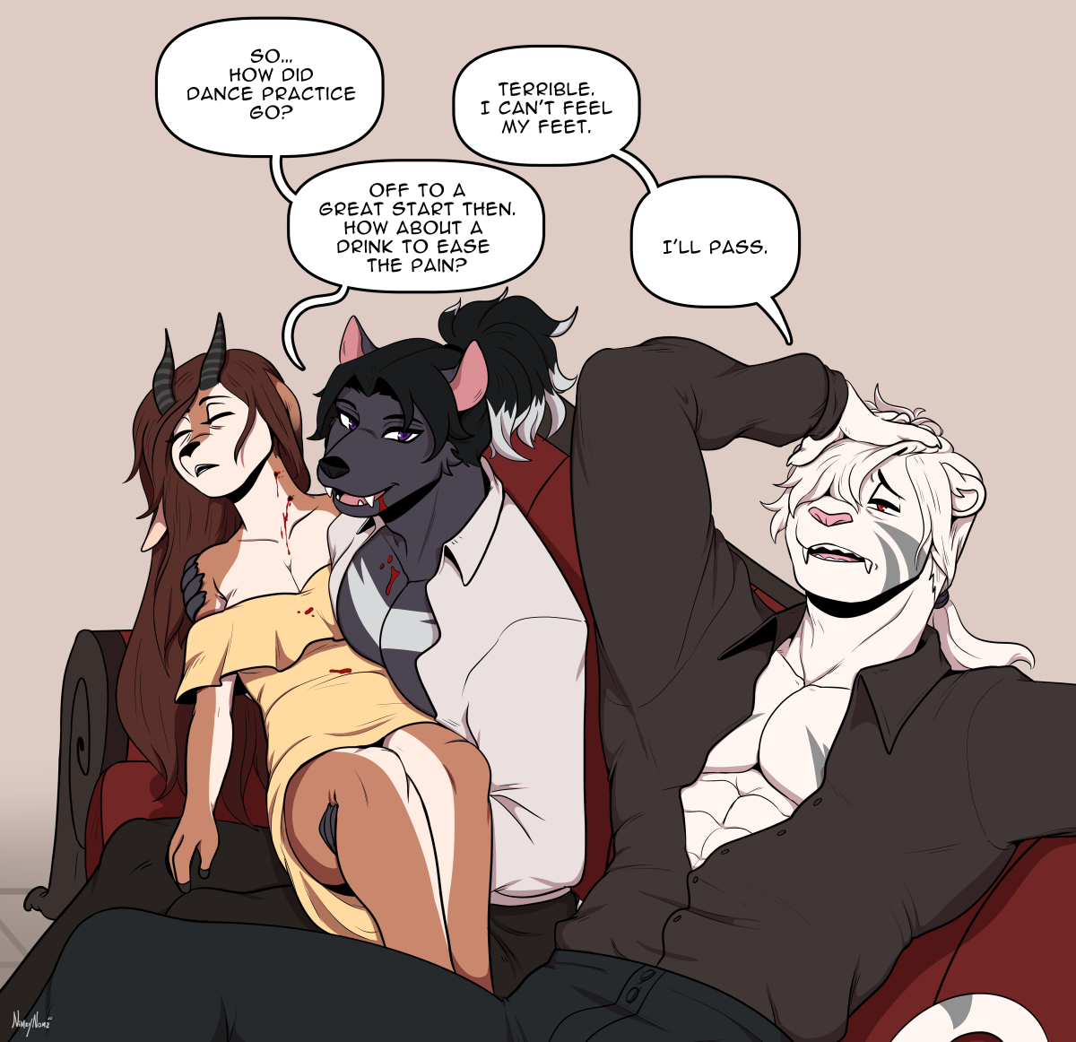 Vampire Ones  Ongoing page 3 full