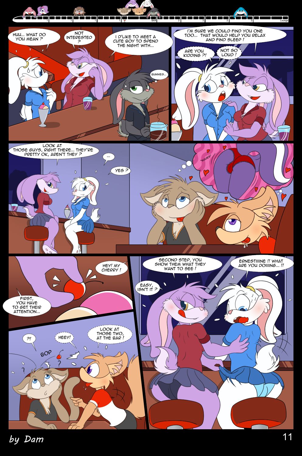 Toons on a train - english page 11 full