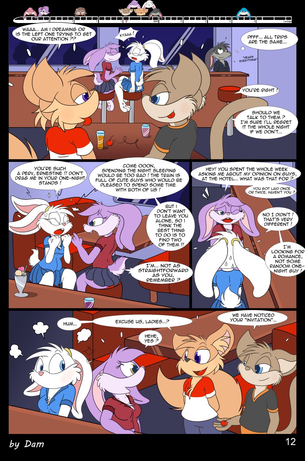 Toons on a train - english page 12 full