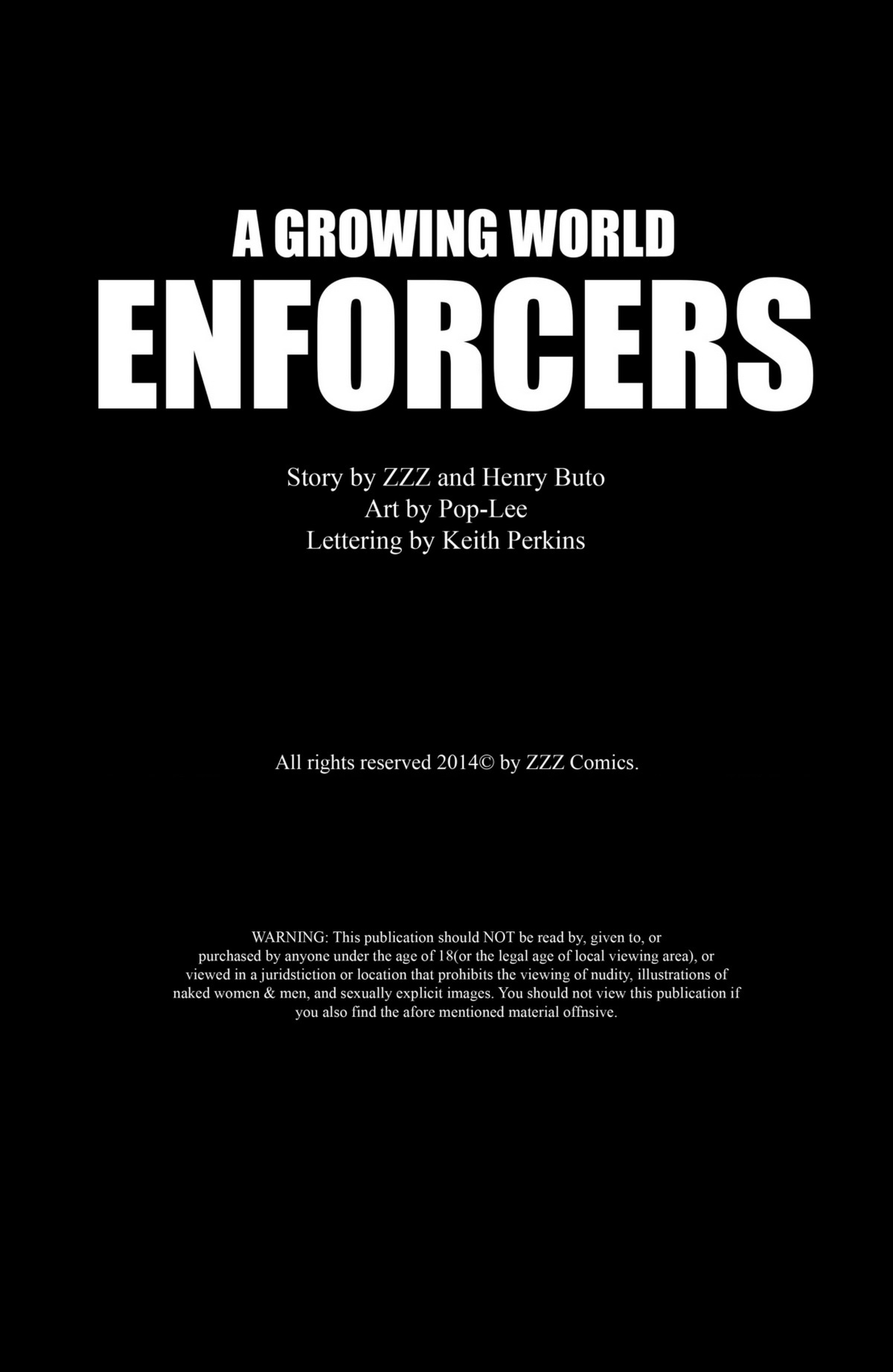 ZZZ Comics - AGW Enforcers page 2 full