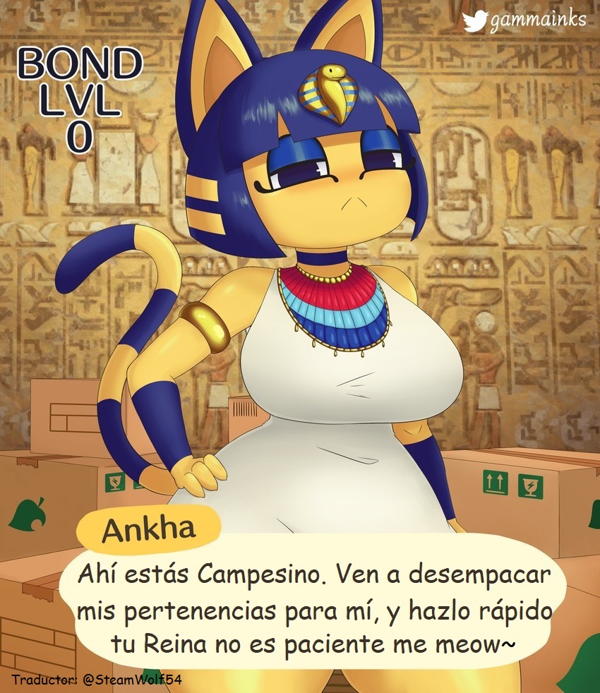 Ankha bond level page 1 full