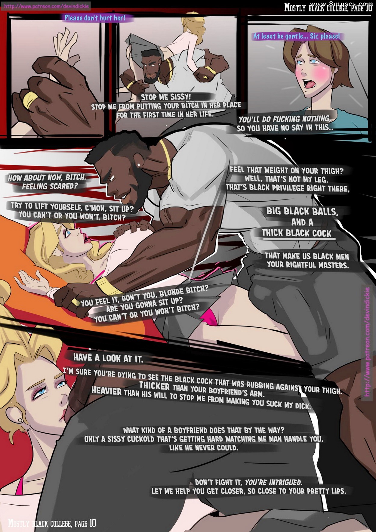 Devin Dickie - Mostly Black College 1 page 11 full