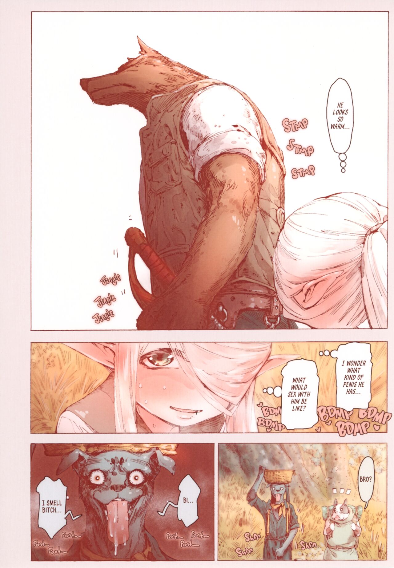 Chiisana Elf to Yaban na Juujin | The Little Elf and the Savage Beastmen page 11 full