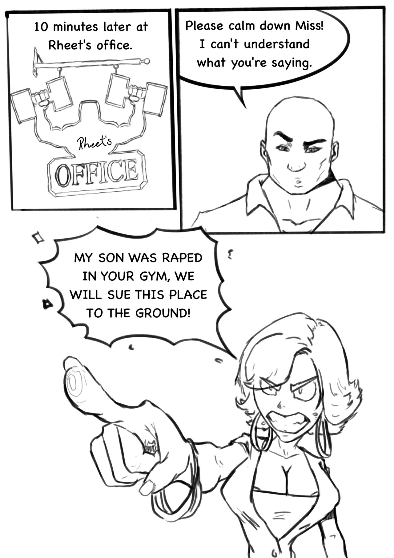 Simon - FCFS story created by Ashifff page 8 full