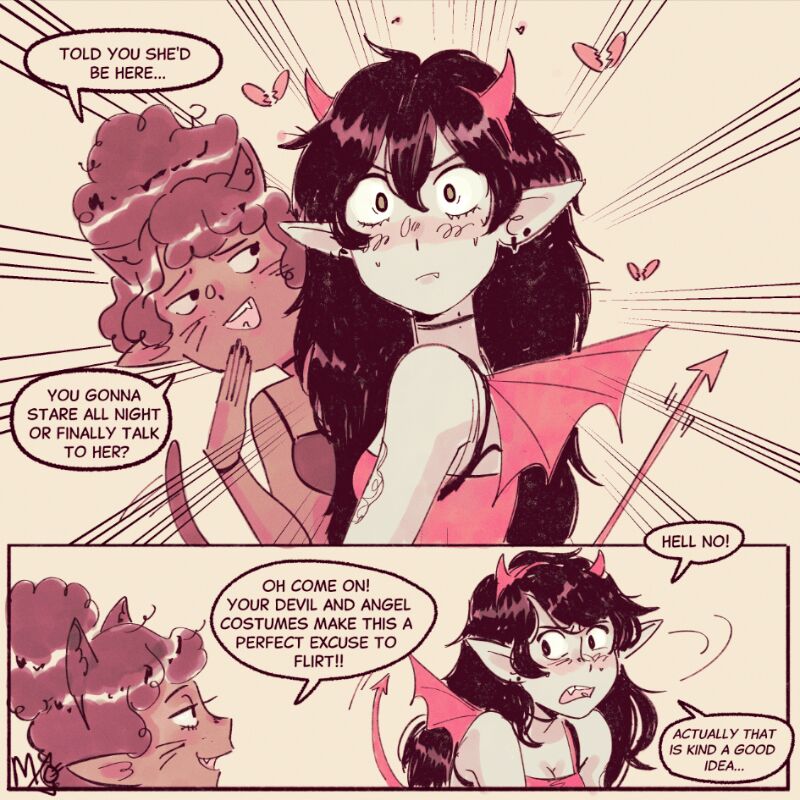 Horns & Halos - A Bubbline Fancomic page 12 full