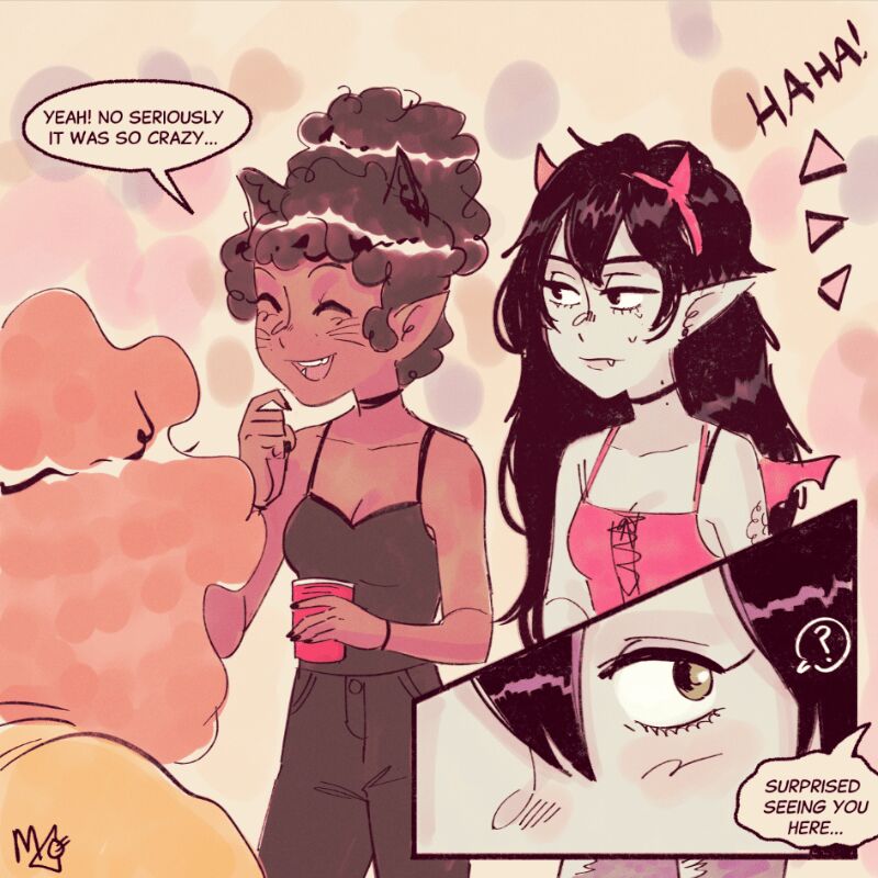 Horns & Halos - A Bubbline Fancomic page 9 full