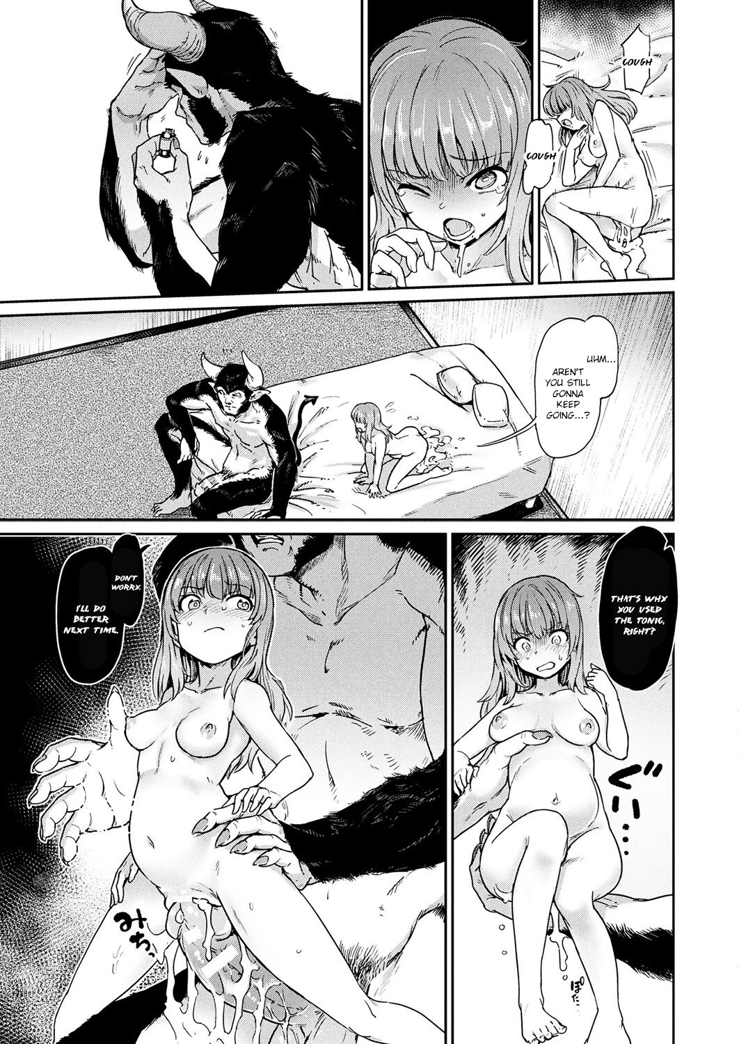 Mamonoka Kyousei Seikou | Monsterization Forced Sex page 9 full