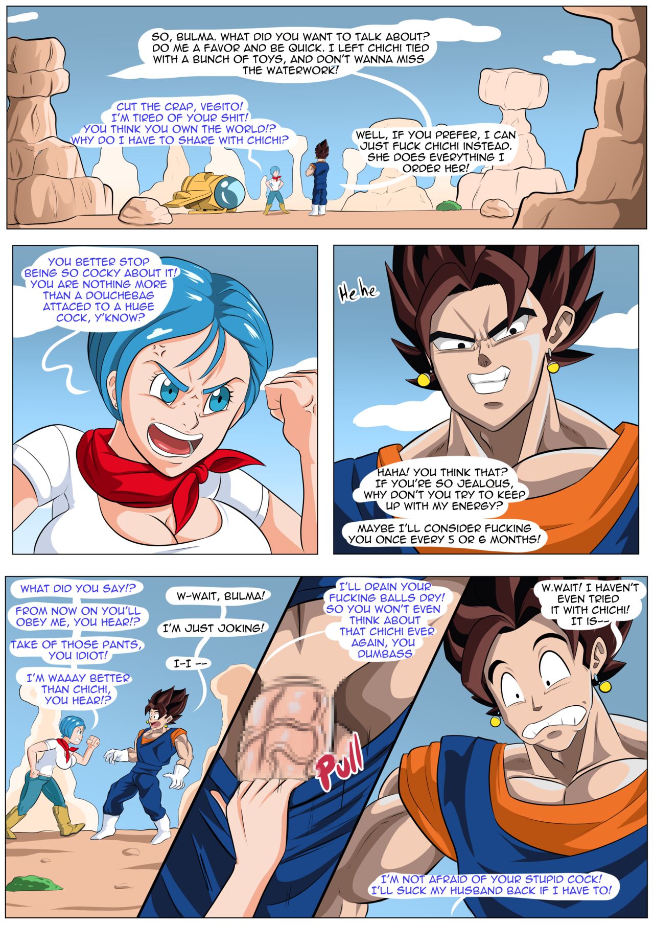 Bulma's Special Attack page 1 full