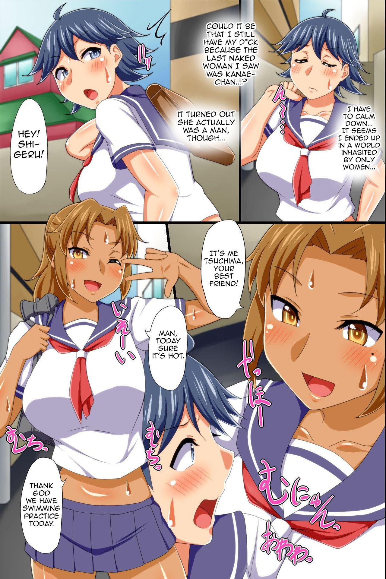 Yononaka Zenin "Otokonoko" ni Natteita! ~ Aitsu ni Ijirarete Shasei Shite Shimatta Ore page 12 full