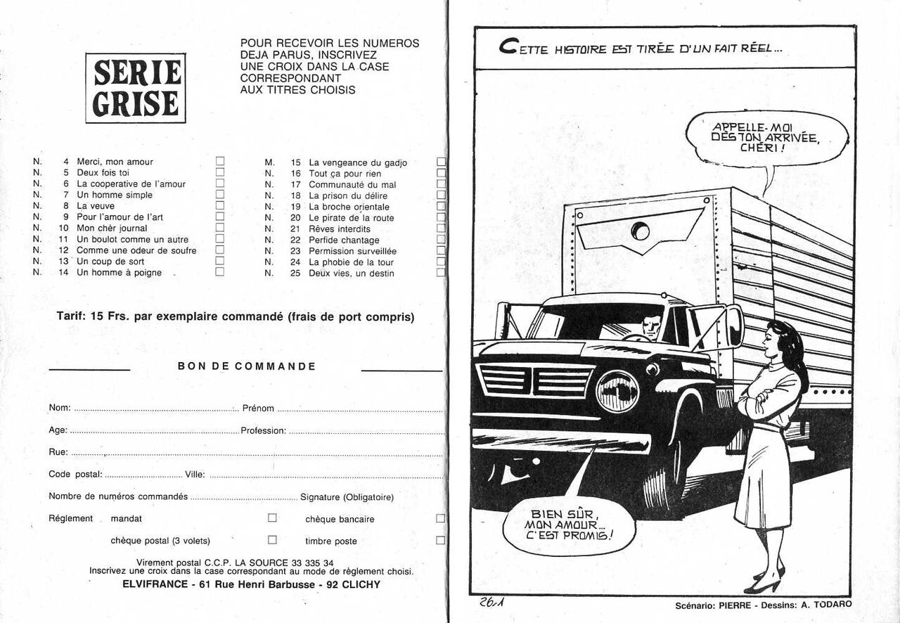 Elvifrance Série Grise 26 La femme du routier - b Un banal accident page 3 full