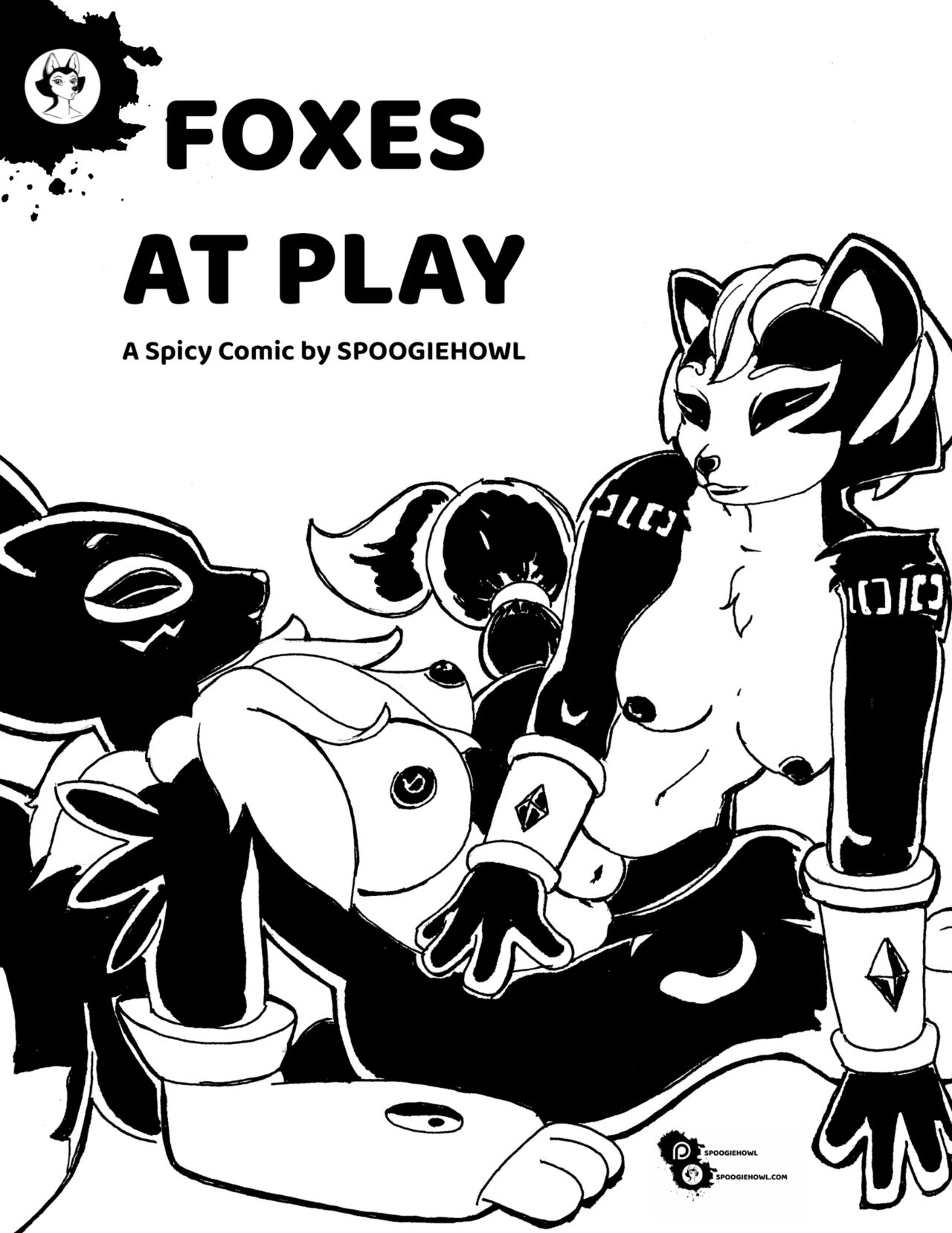 Foxes at Play page 1 full